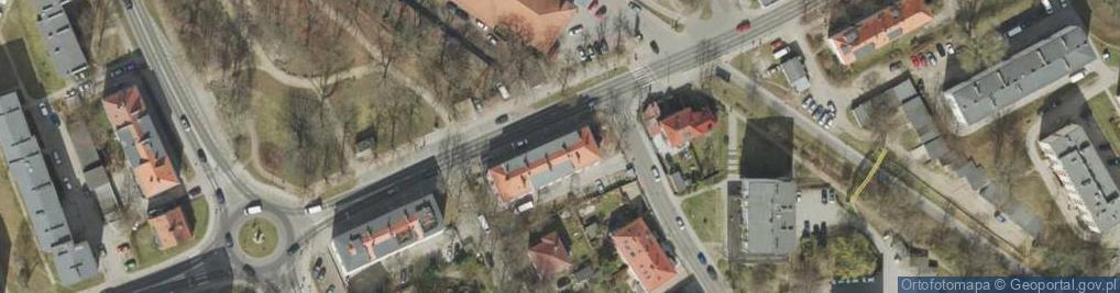 Zdjęcie satelitarne Przedsiębiorstwo Produkcyjno Handlowe