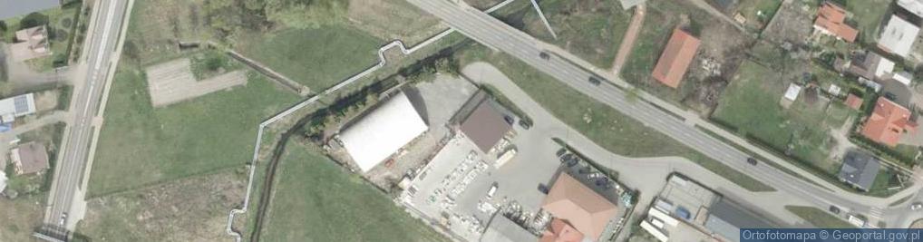 Zdjęcie satelitarne Przedsiębiorstwo Produkcyjno Handlowo Usł A w Łomży A Zwierzyński