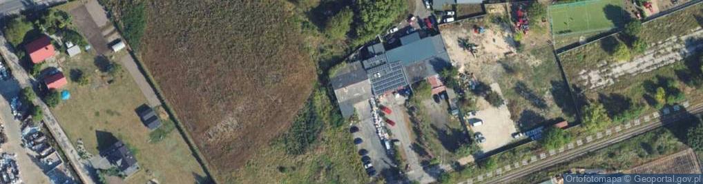 Zdjęcie satelitarne Przedsiębiorstwo Produkcyjno - Handlowo - Usługowe Eko - Zieleń, Przedsiębiorstwo Handlowo - Produkcyjno - Usługowe Niedzielski Niedzielski Michał