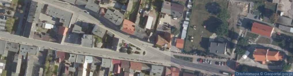 Zdjęcie satelitarne Przedsiębiorstwo Produkcyjno-Handlowo-Usługowe Ekowat, Firma Handlowo-Usługowa Fa.G - Roman Gromotka