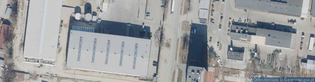 Zdjęcie satelitarne Przedsiębiorstwo Produkcyjno Handlowo Usługowe Hatrans Market w Likwidacji