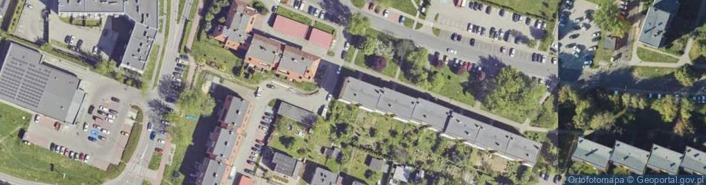 Zdjęcie satelitarne Przedsiębiorstwo Produkcyjno Handlowo Usługowe Kon-Met Konstrukcje Metalowe Janusz Szyszka