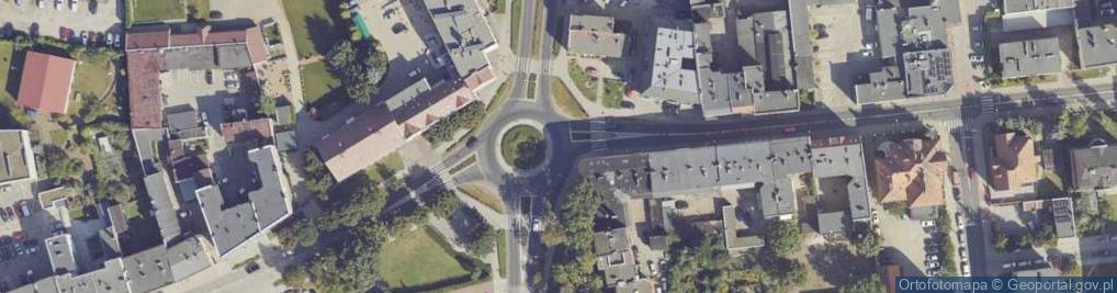 Zdjęcie satelitarne Przedsiębiorstwo Produkcyjno Handlowo Usługowe Marbud Leszno