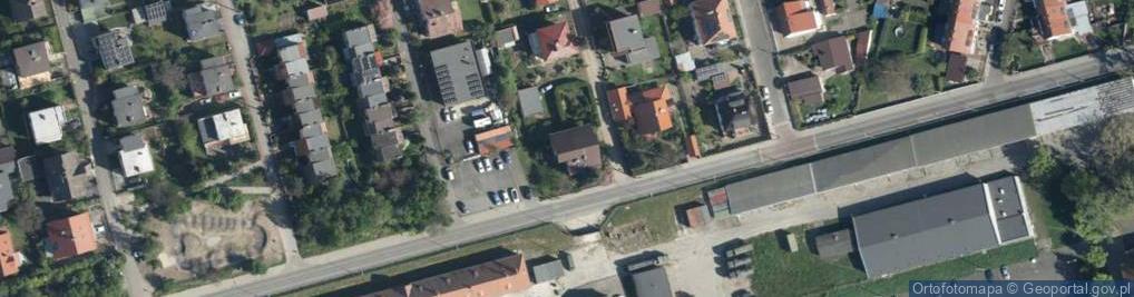 Zdjęcie satelitarne Przedsiębiorstwo Produkcyjno Handlowo Usługowe Marek Chojnacki Pracownia Witrażowa Mach 61