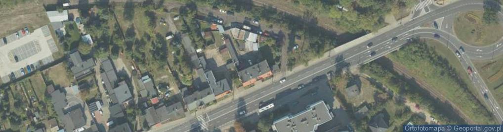 Zdjęcie satelitarne Przedsiębiorstwo Produkcyjno Handlowo Usługowe Mefisto Katarzyna Ćwirko