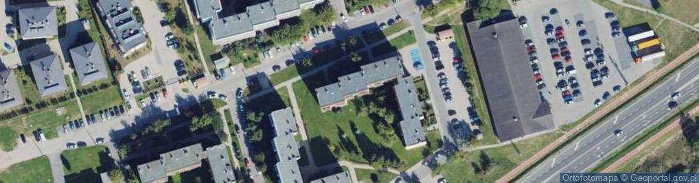 Zdjęcie satelitarne Przedsiębiorstwo Produkcyjno Handlowo Usługowe Midar