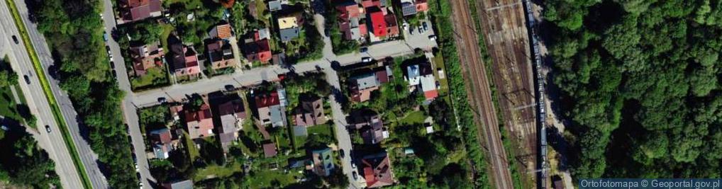 Zdjęcie satelitarne Przedsiębiorstwo Produkcyjno-Handlowo-Usługowe Nobes Wiesław Nowak-Beskidzki, Nazwa Skrócona: P.P.H.U.Nobes Wiesław Nowak-Beskidzki