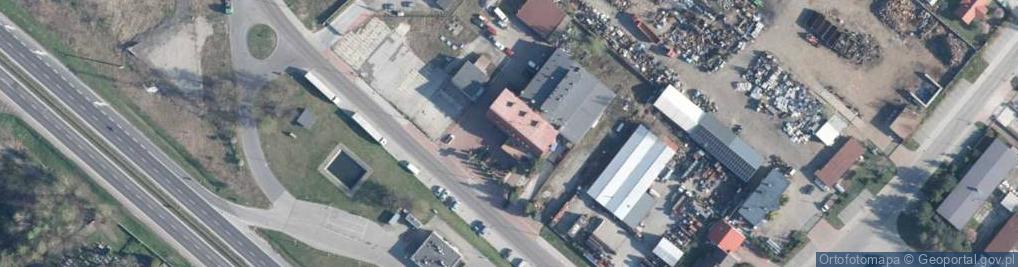 Zdjęcie satelitarne Przedsiębiorstwo Produkcyjno Handlowo Usługowe Ok Bud 1