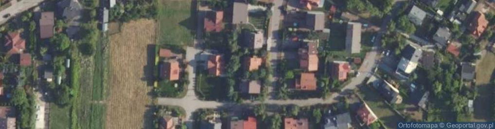 Zdjęcie satelitarne Przedsiębiorstwo Produkcyjno Handlowo Usługowe Polfart Skrót: Pphupolfarts.C., Text Media Plus Grzegorz Wójcicki