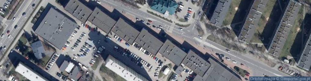 Zdjęcie satelitarne Przedsiębiorstwo Produkcyjno Handlowo Usługowe Rorax Market Wlazłyń CZ