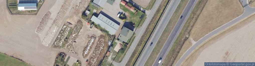 Zdjęcie satelitarne Przedsiębiorstwo Produkcyjno-Handlowo-Usługowe Stanisław Rogulski Wąsosz ul.Żnińska 14 89-200 Szubin