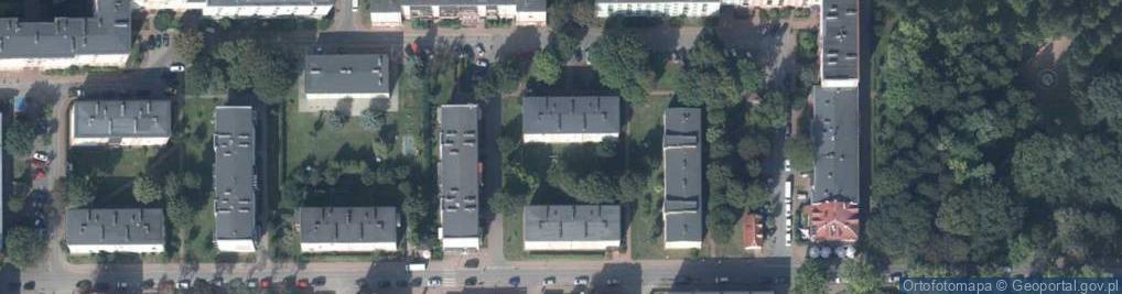 Zdjęcie satelitarne Przedsiębiorstwo Produkcyjno Handlowo Usługowe Usługi Geodezyjne