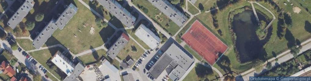 Zdjęcie satelitarne Przedsiębiorstwo Produkcyjno Handlowo Usługowe Usługi Tapicerskie