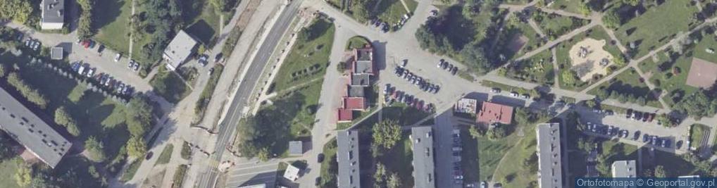 Zdjęcie satelitarne Przedsiębiorstwo Produkcyjno Handlowo Usługowe Wektor Paweł Rycombel Andrzej Lach