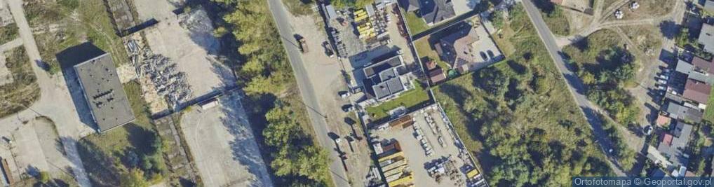 Zdjęcie satelitarne Przedsiębiorstwo Produkcyjno Usługowe Bud-Rom - Arkadiusz Widurski