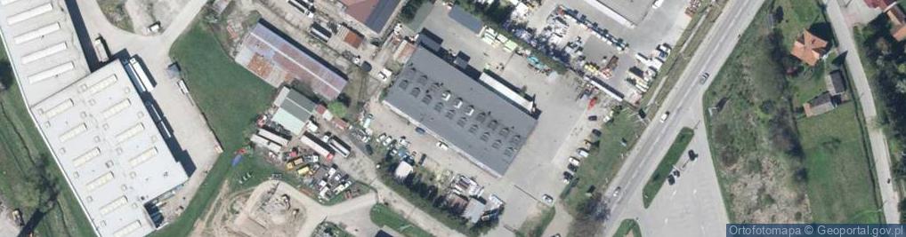 Zdjęcie satelitarne Przedsiębiorstwo Produkcyjno Usługowe Handlowe Samako