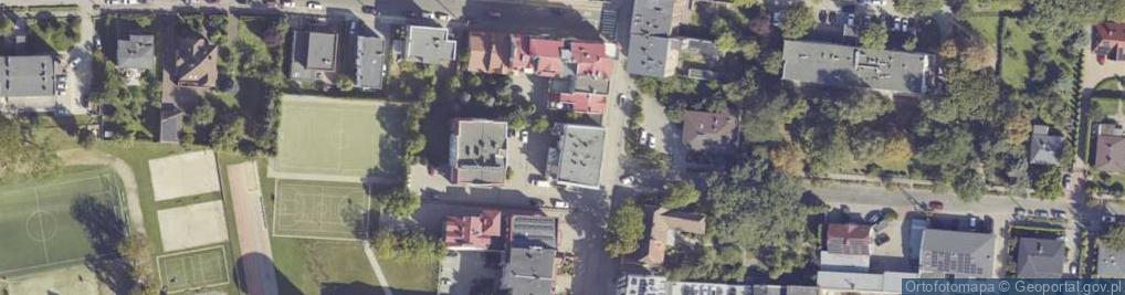 Zdjęcie satelitarne Przedsiębiorstwo Produkcyjno Usługowe Krokus Leszno