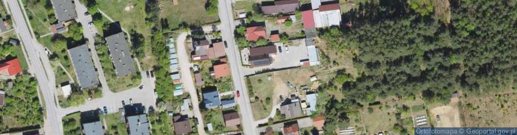 Zdjęcie satelitarne Przedsiębiorstwo Produkcyjno-Usługowe Mon-Plast Stanisław Szkatulnik