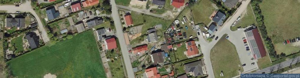 Zdjęcie satelitarne Przedsiębiorstwo Produkcyjno Usługowe