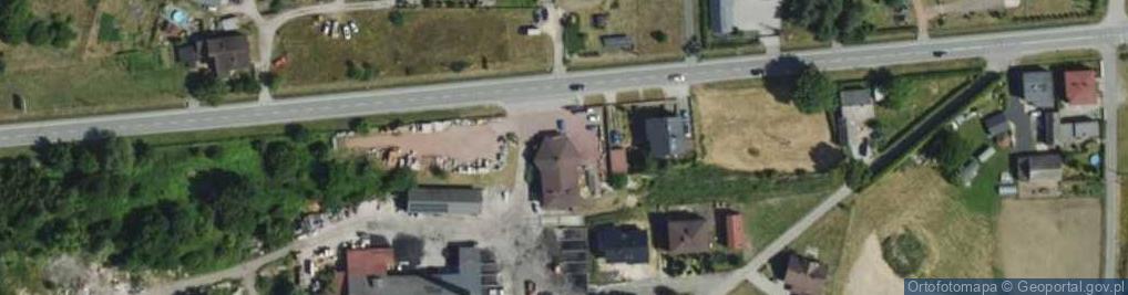 Zdjęcie satelitarne Przedsiębiorstwo Produkcyjno Usługowo Handlowe Alex Alojzy Mariusz Sylwia Tomiczek