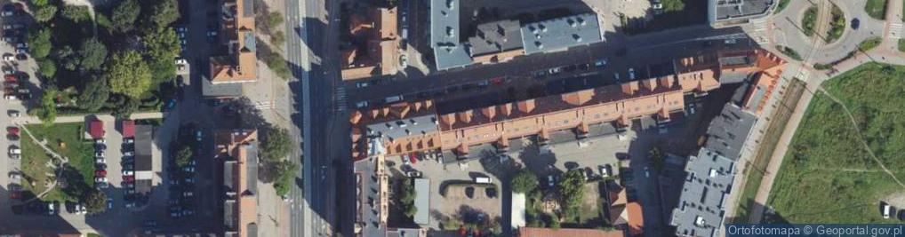 Zdjęcie satelitarne Przedsiębiorstwo Produkcyjno Usługowo Handlowe Aris