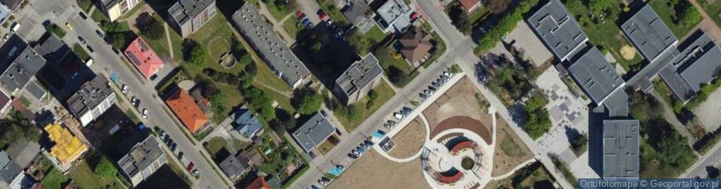 Zdjęcie satelitarne Przedsiębiorstwo Produkcyjno Usługowo Handlowe Domax Alicja Stoińska Rita Parys