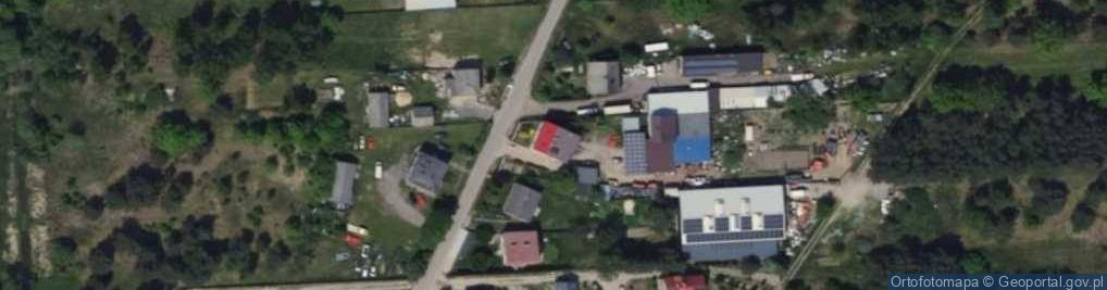 Zdjęcie satelitarne Przedsiębiorstwo Produkcyjno-Usługowo-Handlowe Frączek Włodzimierz Frączek