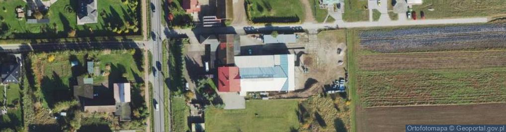 Zdjęcie satelitarne Przedsiębiorstwo Produkcyjno Usługowo Handlowe Glas Jacek Golański Szymon Szymański