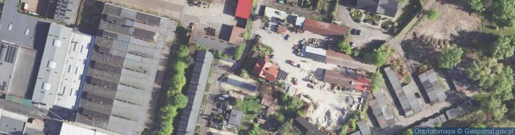 Zdjęcie satelitarne Przedsiębiorstwo Produkcyjno Usługowo Handlowe Kolsped w Sosnowcu