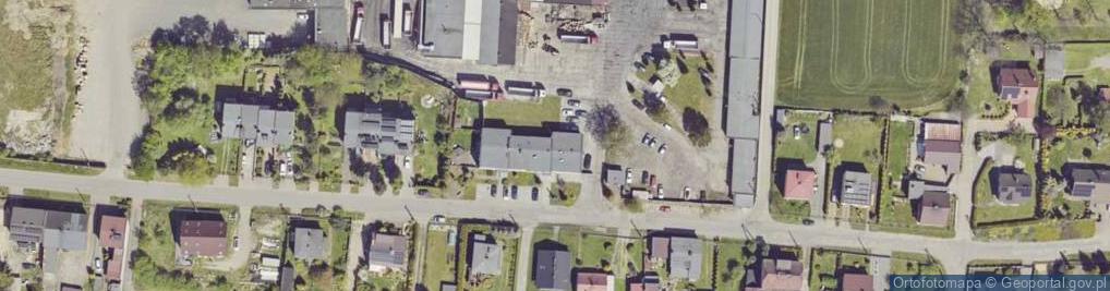Zdjęcie satelitarne Przedsiębiorstwo Produkcyjno Usługowo Handlowe Mikron Frydrysiak Marek Kalinowski Adam