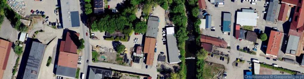 Zdjęcie satelitarne Przedsiębiorstwo Produkcyjno Usługowo Handlowe Narzędzia Ortyl