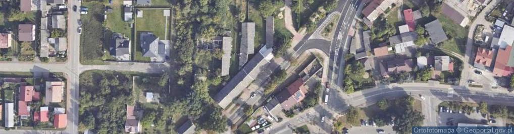 Zdjęcie satelitarne Przedsiębiorstwo Produkcyjno Usługowo Handlowe Plantex Grażyna Szmit i Gustaw Szmit