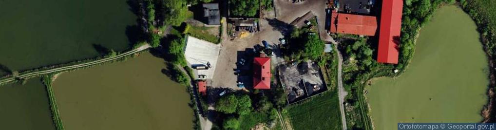 Zdjęcie satelitarne Przedsiębiorstwo Produkcyjno Usługowo Handlowe Promet Kazimierz Gabryś Ewa Gabryś Staszałek