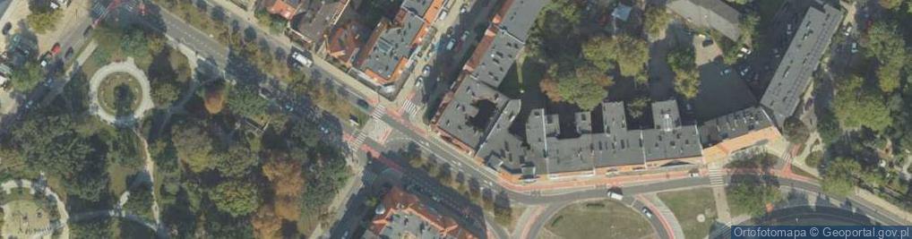 Zdjęcie satelitarne Przedsiębiorstwo Projektowe i Realizacyjne Budownictwa Pion 2