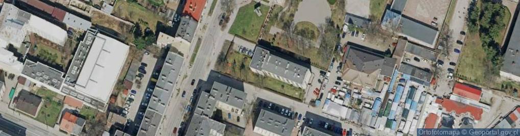 Zdjęcie satelitarne Przedsiębiorstwo Projektowo Usługowe Area Przybyszewski Krzysztof