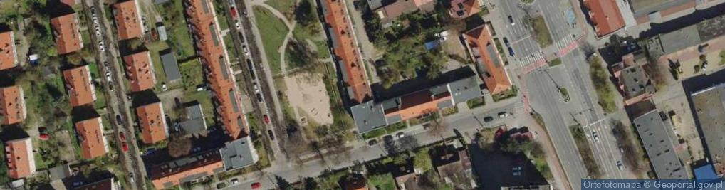 Zdjęcie satelitarne Przedsiębiorstwo Projektowo Usługowe Montex