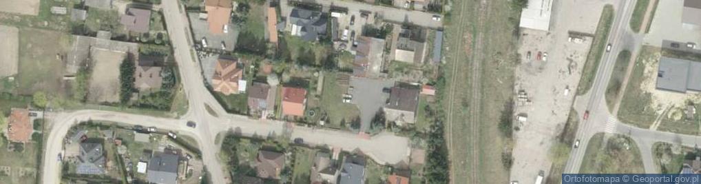 Zdjęcie satelitarne Przedsiębiorstwo Przemysłowo Handlowo Usługowe Ramar Raciborski Marek