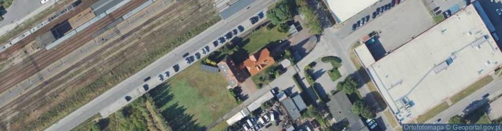 Zdjęcie satelitarne Przedsiębiorstwo Przemysłu Drzewnego Poltarex