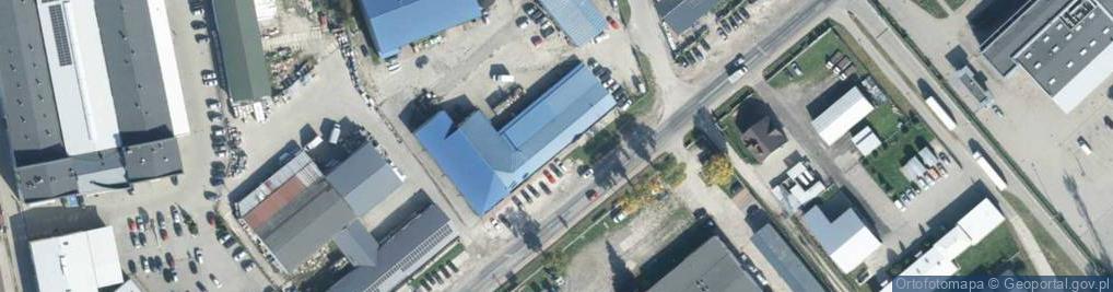 Zdjęcie satelitarne Przedsiębiorstwo Przemysłu Zbożowego Sława