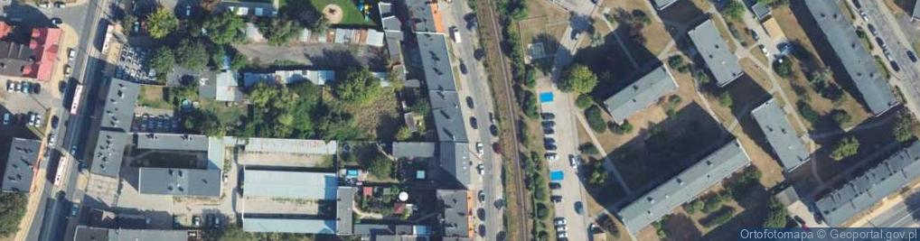 Zdjęcie satelitarne Przedsiębiorstwo Przewozów Osobowych Non Stop Tele Taxi Andrzej Murawski Tadeusz Wroniecki