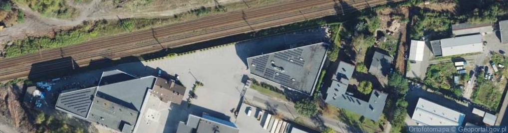 Zdjęcie satelitarne Przedsiębiorstwo Techniczno Handlowe Jawex
