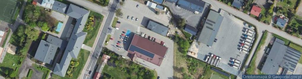Zdjęcie satelitarne Przedsiębiorstwo Transportowo Handlowe Akwa