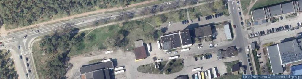 Zdjęcie satelitarne Przedsiębiorstwo Transportowo Handlowe Sped Trans SP Cyw