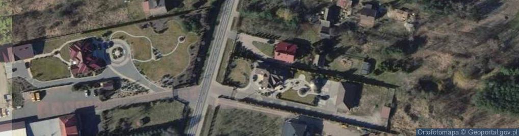 Zdjęcie satelitarne Przedsiębiorstwo Transportowo Handlowo Usługowe Mantrans Chełmiński Mariusz