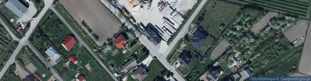 Zdjęcie satelitarne Przedsiębiorstwo Transportowo - Handlowo - Usługowe Monowa Monika Grzesiak
