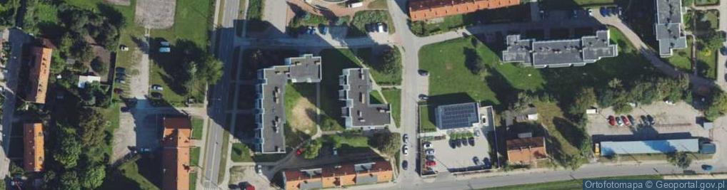 Zdjęcie satelitarne Przedsiębiorstwo Transportowo Spedycyjne Krater