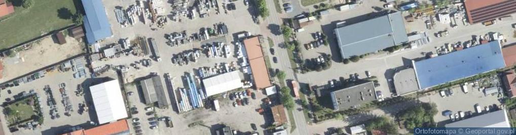 Zdjęcie satelitarne Przedsiębiorstwo Transportowo Sprzętowe Budownictwa Transbud Ełk