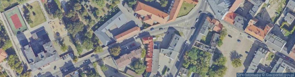 Zdjęcie satelitarne Przedsiębiorstwo Transportowo Usługowe