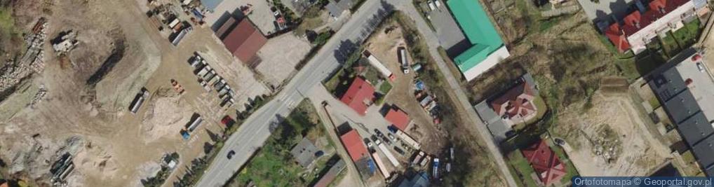 Zdjęcie satelitarne Przedsiębiorstwo Transportowo-Usługowo-Handlowe T.U.R.Piotr Szczęsny