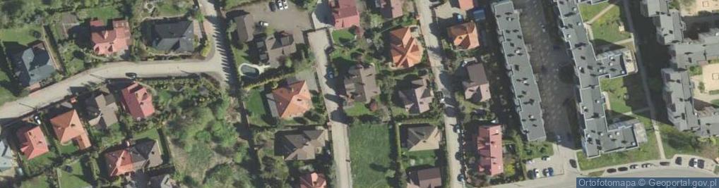 Zdjęcie satelitarne Przedsiębiorstwo Usług Geodezyjno Kartograficznych Meridian Wspólnik Spółki Cywilnej